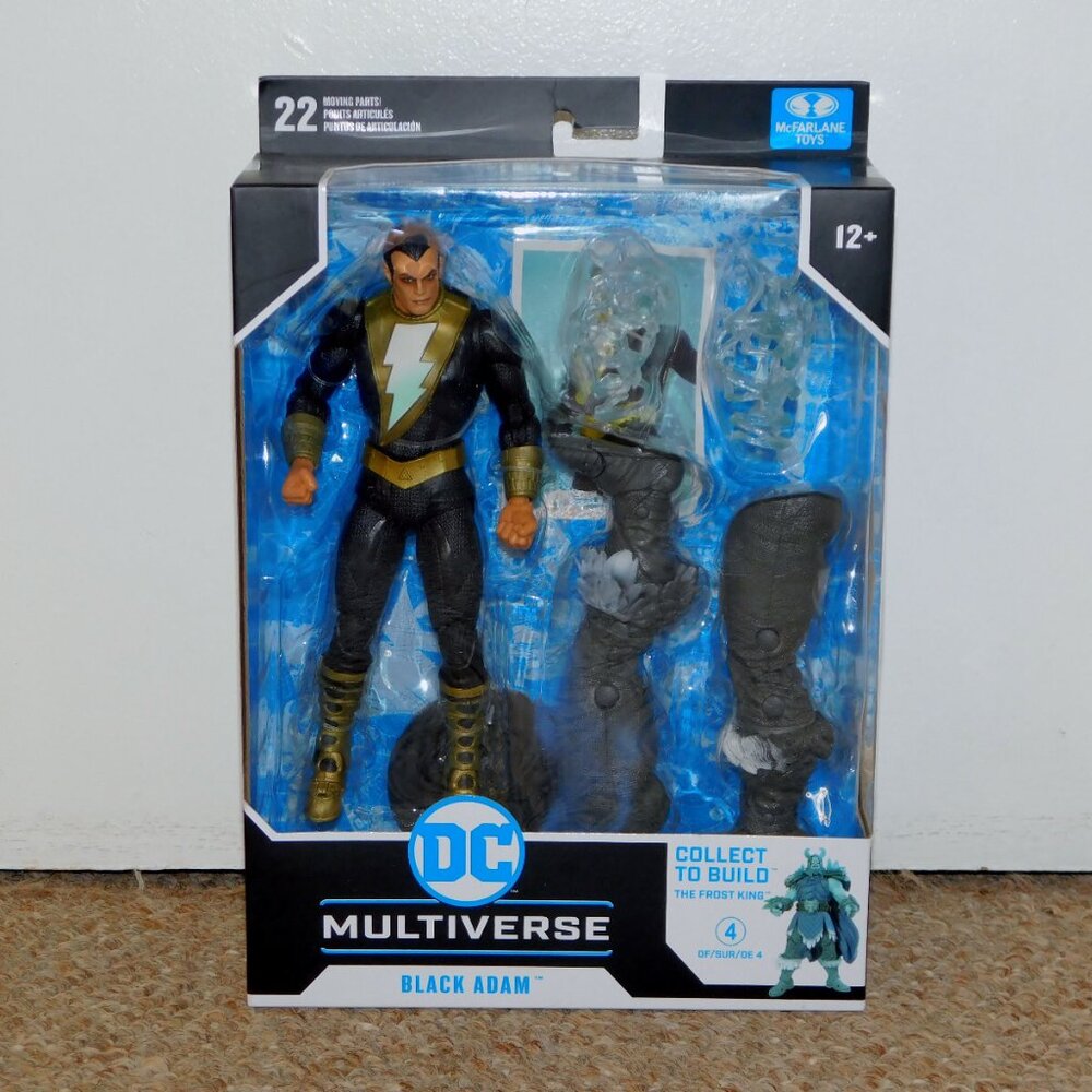 2022 McFarlane DC Multiverse 7" Endless Winter Black Adam Figure MIB New